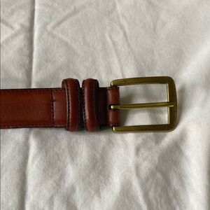 Allen Edmonds Brown Leather Bag Classic Design